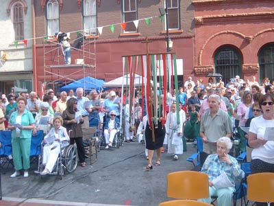 Scene from the West Virginia Italian Heritage Festival